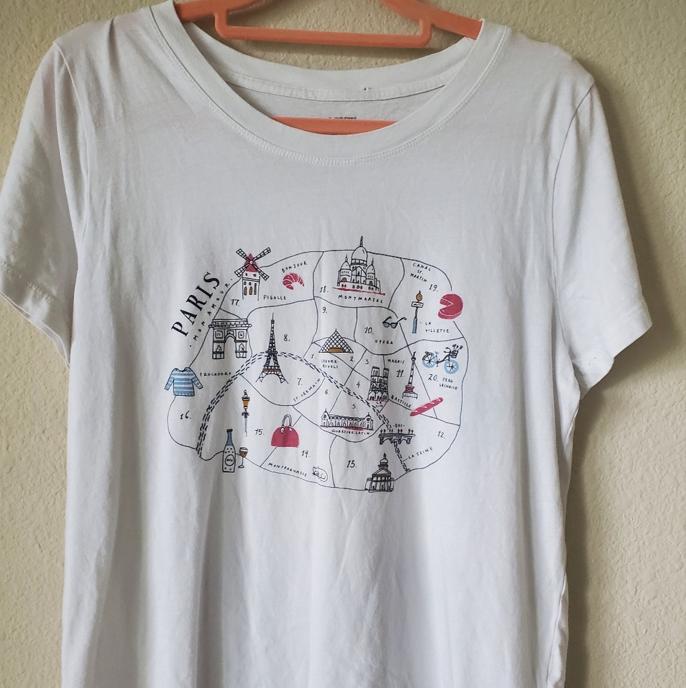 J Crew Paris Tee
